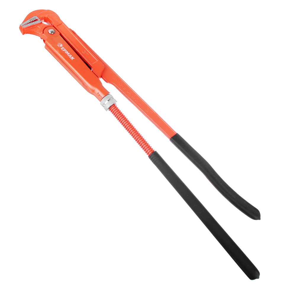 ERMAK Lever pipe wrench straight lips, size 3"