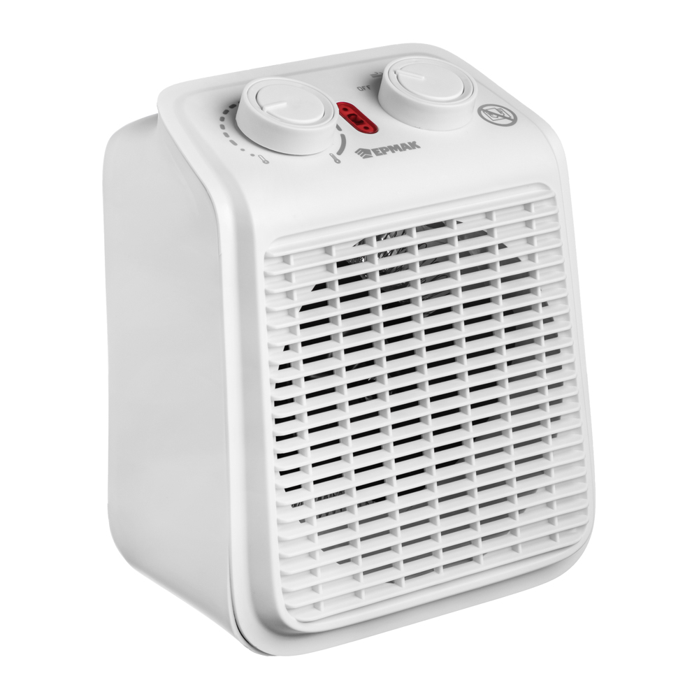 ERMAK Fan heater "Ultra" 1000/2000W, thermostat, overheating protection