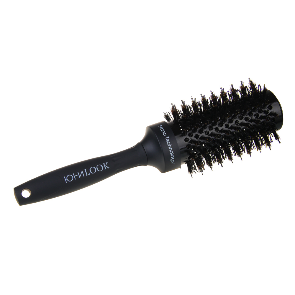 UNILOOK Hair brushing, d=45mm, 26.5cm, ABS plastic, nylon, bristles