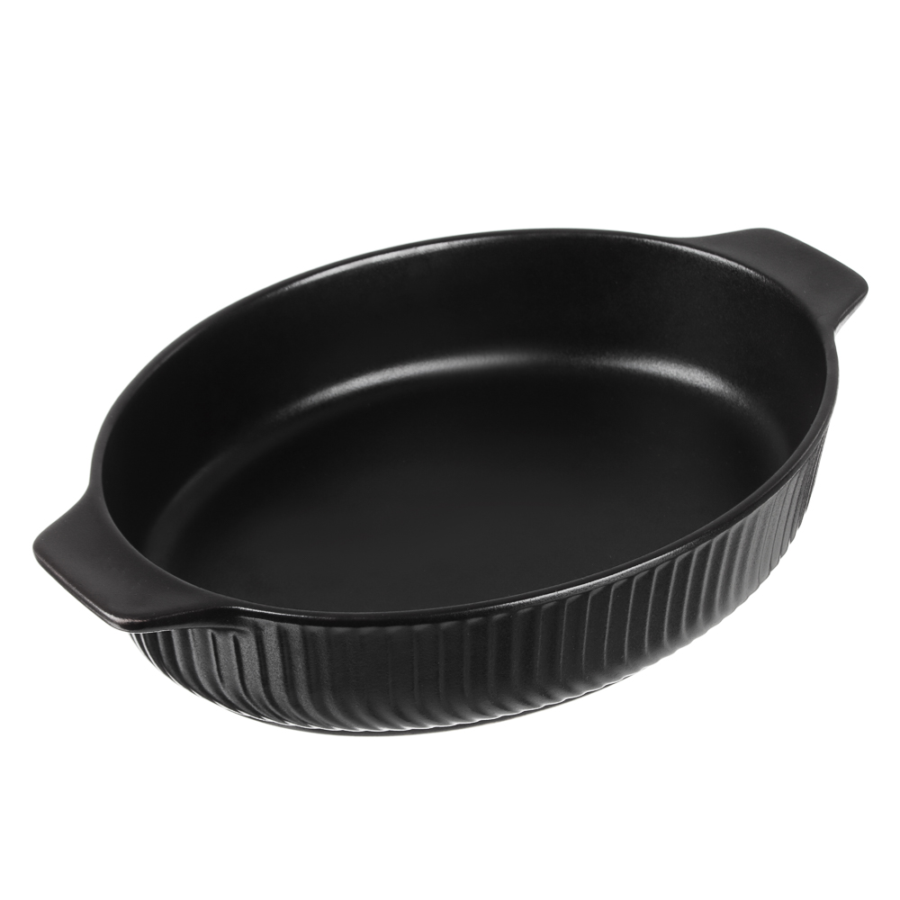 VSEGOAZIN Oval baking and serving dish with handles, 30.5x19.5x6cm, ceramics