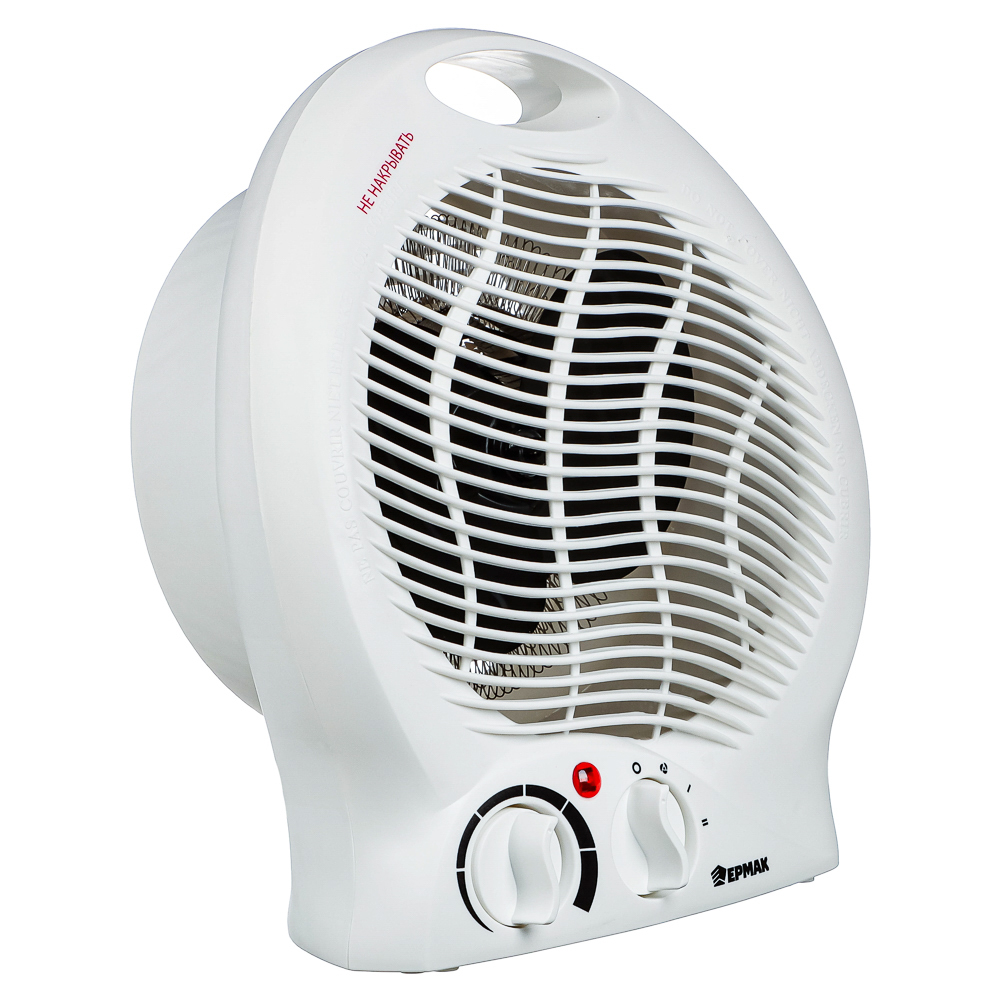 ERMAK Fan heater "Basic" 1000/2000W, thermostat, overheat protection