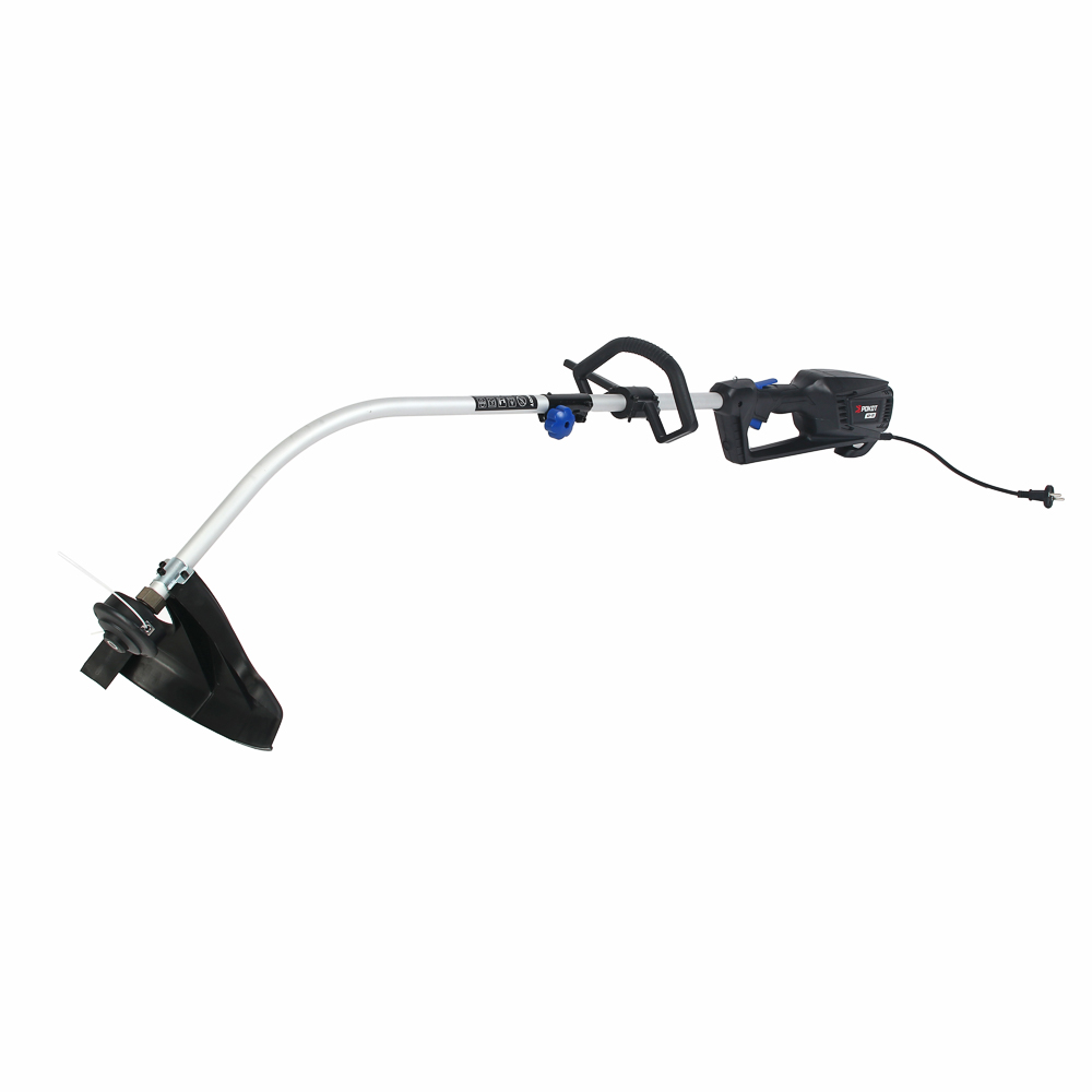 ROKOT Electric trimmer 1.2 kW/1.7 hp. 420mm reel with 2.0mm line, casing, curved, permanent rod