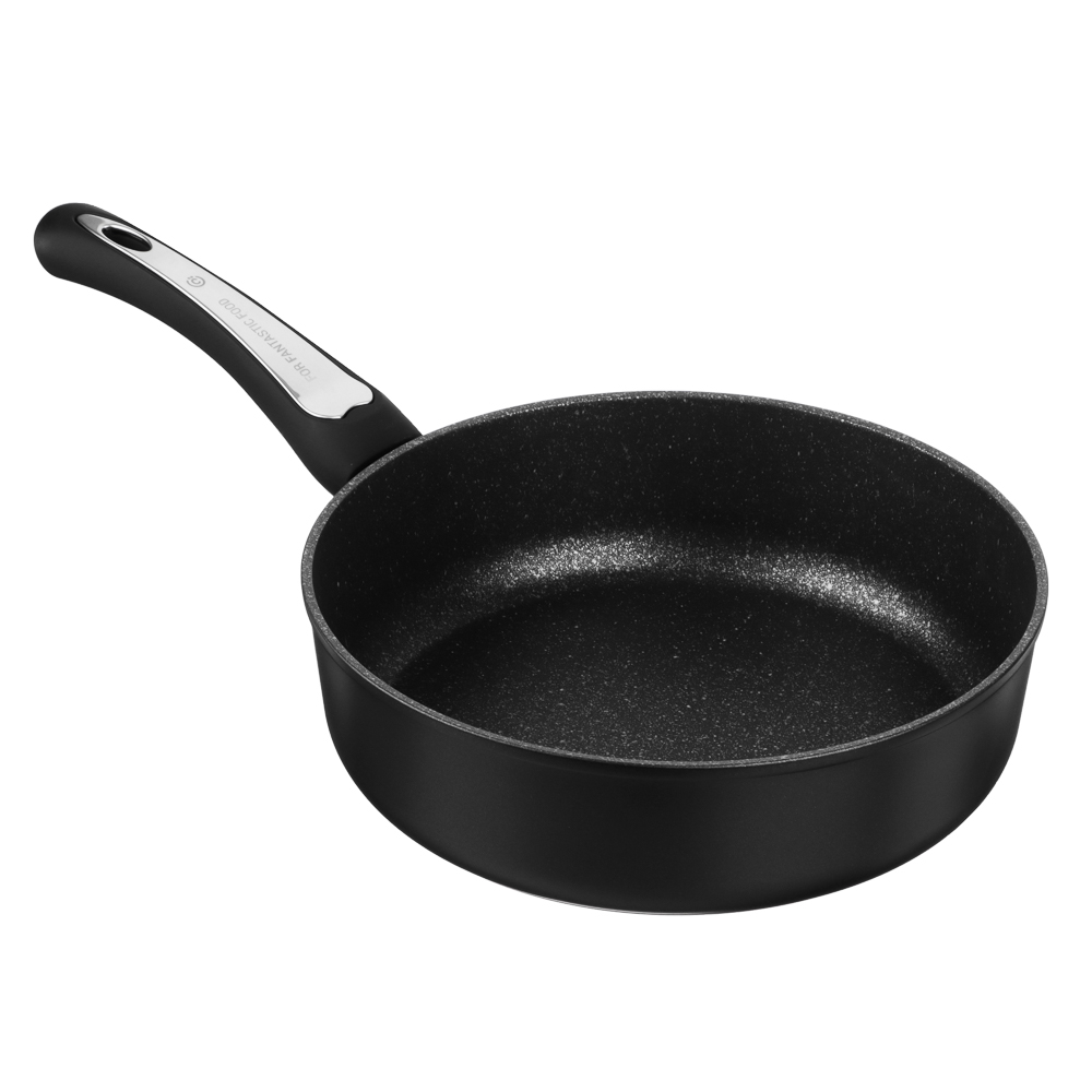 VSEGAZIN Messina Deep cast frying pan d24cm, non-stick coating Marble, induction