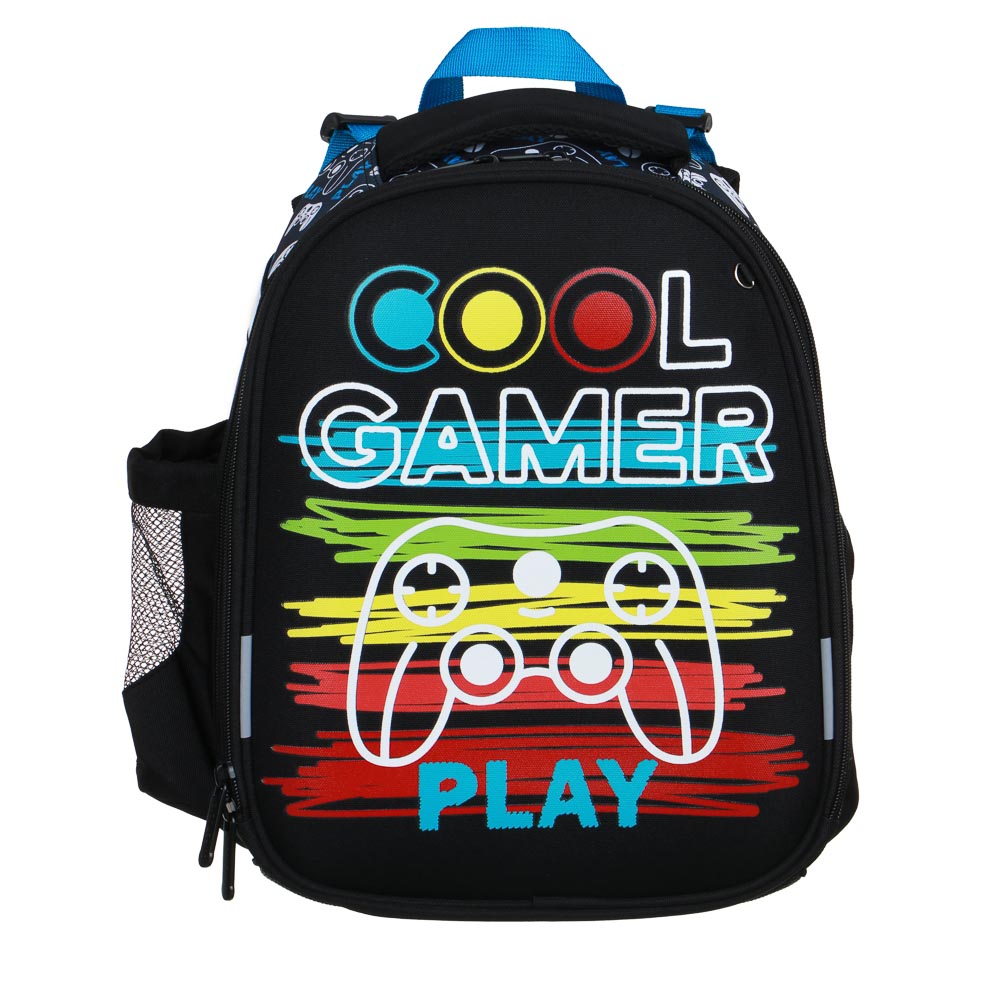 KUL GAMER Backpack, hard, 38x28x15cm, 2 compartments, 2 pockets, ergonomic back, height-adjustable straps, PE